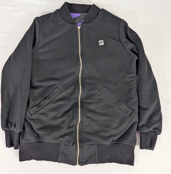 Brazilian Rexpeita Purple, White and Black Camo Reversible Zip Jacket Size Small - Picture 6 of 11